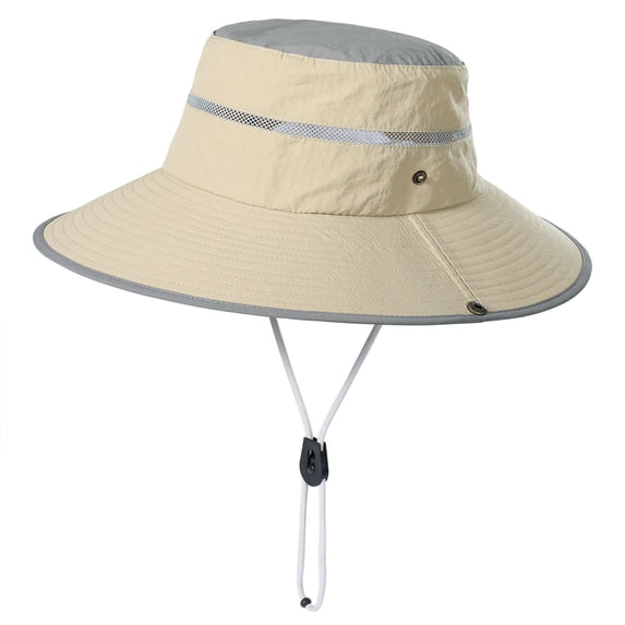 Women's Wide Brim Sun Hats UV Protection Wide Brim Straw Fashion Hat Gardening Hat Beach Sun Breathable Summer Sun Hat Outfits Khaki One Size