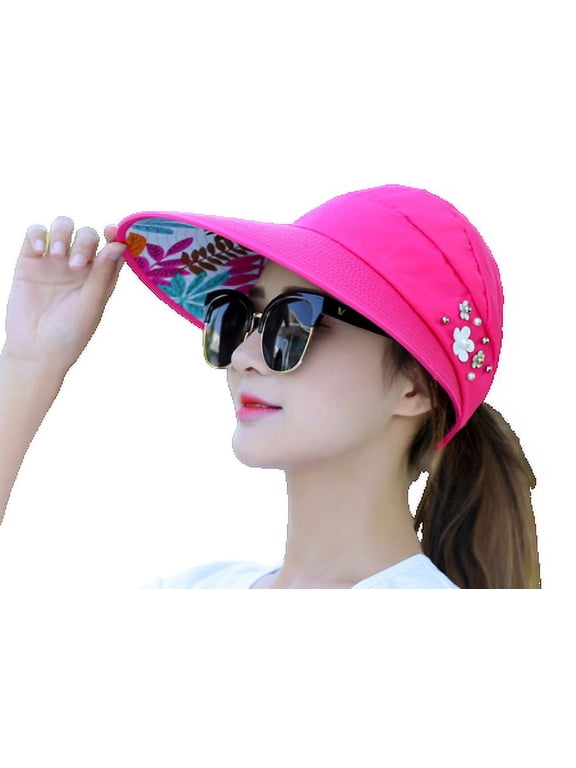 Women's Wide Brim Sun Visor
