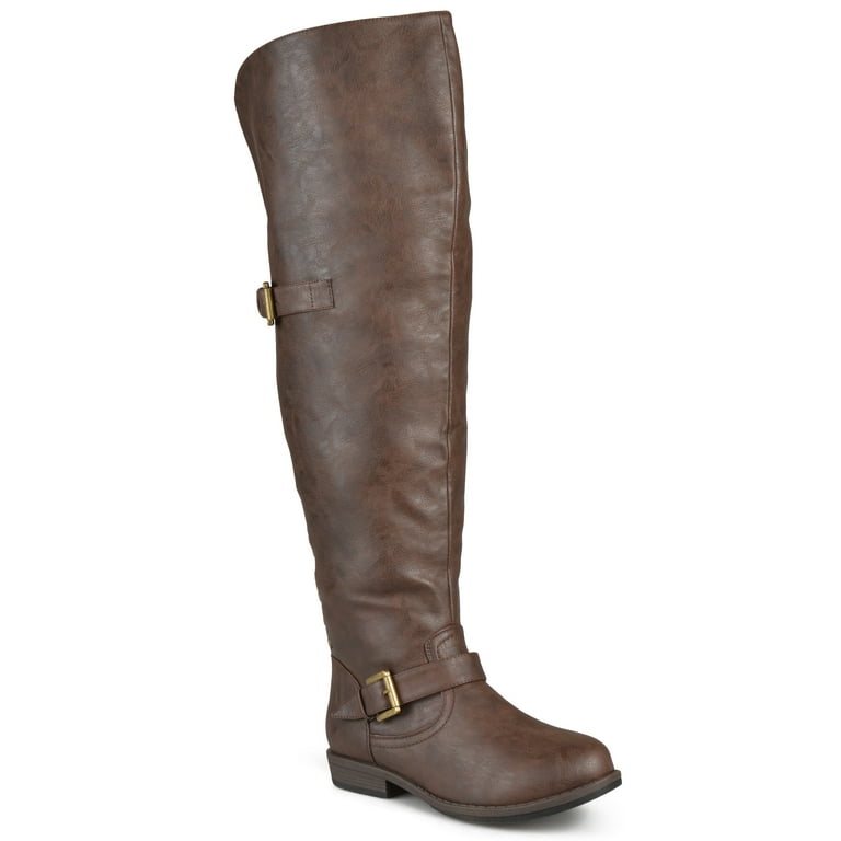Walmart womens boots wide calf top