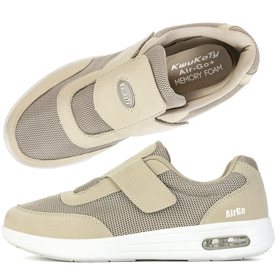 Women's Wide Diabetic Shoes with Air Cushion | Relax Series, Comfort for Swollen Feet, Bunions, Edema | Size 6.5-11.5