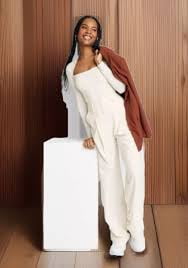 Women's Wide Leg Trouser Pants - Wild Fable Off-White 2 Women's Wide Leg Trouser Pants - Wild Fable Off-White 2