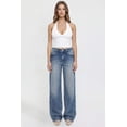 thumbnail image 1 of Women's Wide Leg Jeans with Seam Detail, 1 of 7