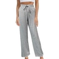 thumbnail image 1 of Women's Wide Leg Pants High Elastic Waisted in The Back Business Work Trousers Long Straight Suit Pants, 1 of 4