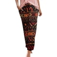 thumbnail image 1 of Women's Wide Leg Pants Print Harem Trousers Slip On Trousers Boho Beach Trousers Lightweight Casual Loose Trousers With Pockets Stretch Dress Casual Flowy Palazzo Pants Women, 1 of 7