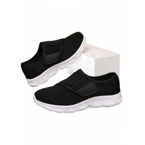 Women's Wide Shoes with Adjustable Lightweight for Diabetic Edema Plantar Fasciitis Bunions Arthritis Swollen Feet Air Cushion Bottom Fattening and Widening Elderly Shoes