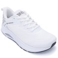 thumbnail image 1 of Women's Wide Toe Box Walking Shoes for Plantar Fasciitis, Arch Support Orthotic Wide Width Athletic Tennis Running Sneakers​​​ WhiteBlack Size 8.5, 1 of 5