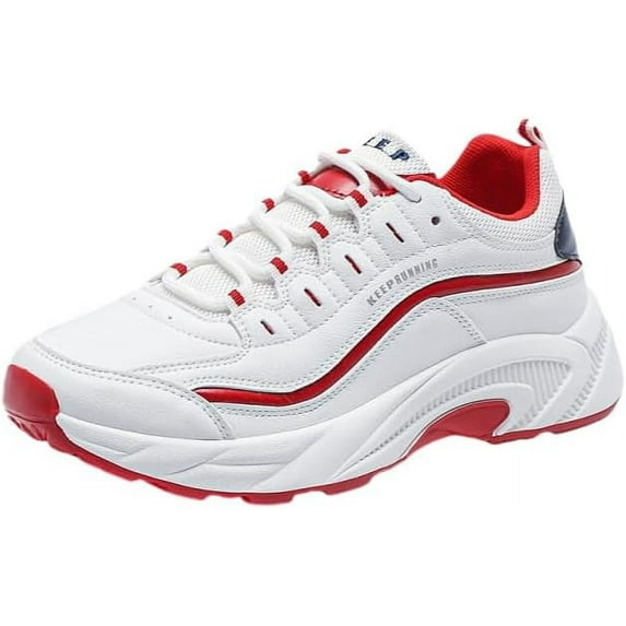 Women's Wide Toe Road Running Shoes, Stylish Hiking Sports Tennis Shoes, Rubber Outsole