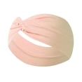 thumbnail image 1 of Women's Wide Twisted Knot Headband Stretchy Turban Hair Band for Workout Yoga Running Daily Wear Comfortable Fit Complexion, 1 of 3