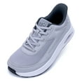 thumbnail image 1 of Women's Wide Walking Shoes Slip On WideToe Box Tennis Sneakers Atheltic Running Shoes Grey Size 7.5, 1 of 3
