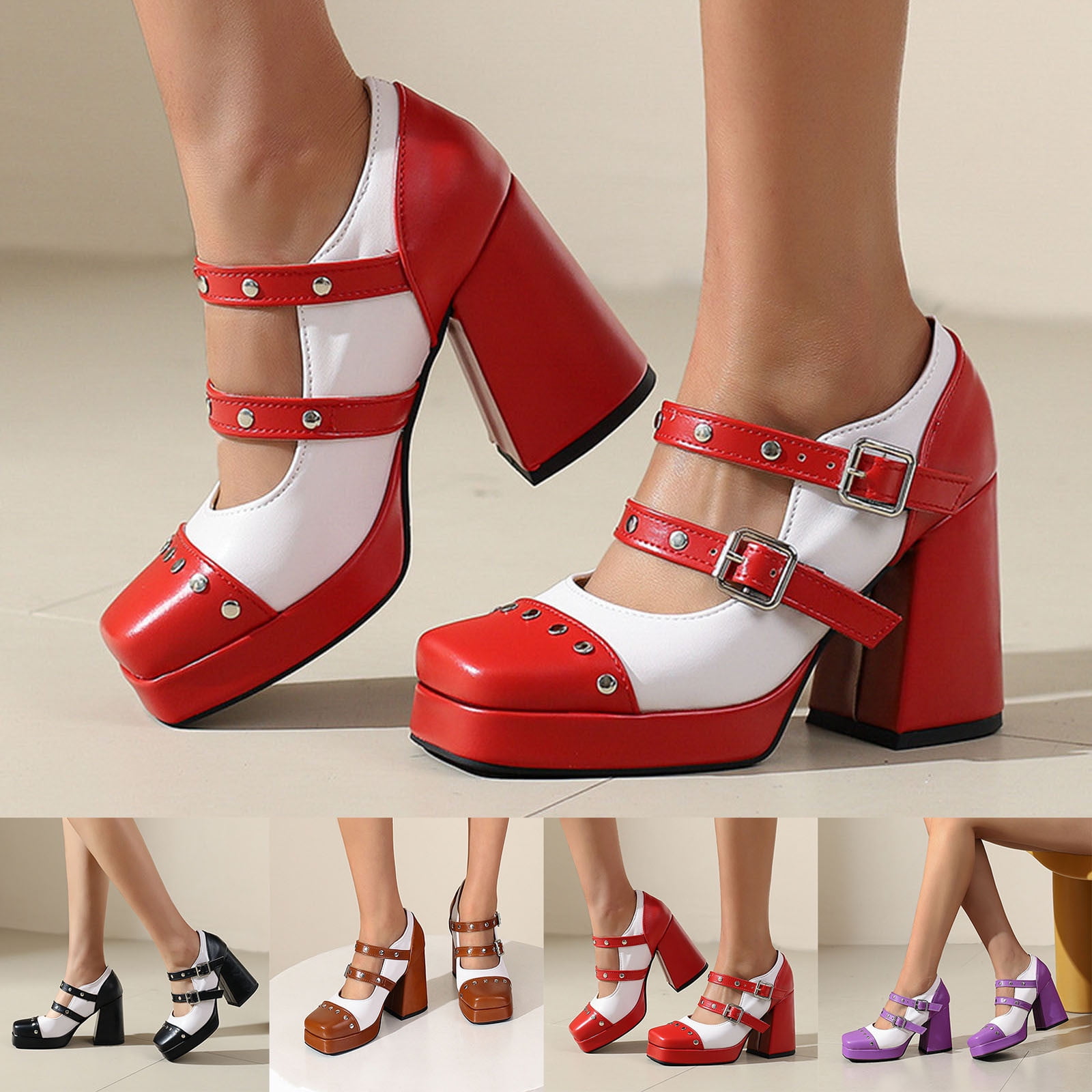 women-s-wide-width-mary-jane-platform-heels-color-block-double-strap