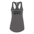 thumbnail image 1 of Women's Wild One Ladies Fit Racerback Tank Top-Dark Grey-xs, 1 of 4