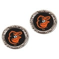 thumbnail image 1 of Women's WinCraft Baltimore Orioles Round Post Earrings, 1 of 2