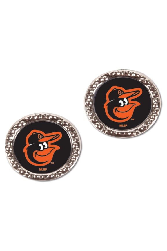 Women's WinCraft Baltimore Orioles Round Post Earrings