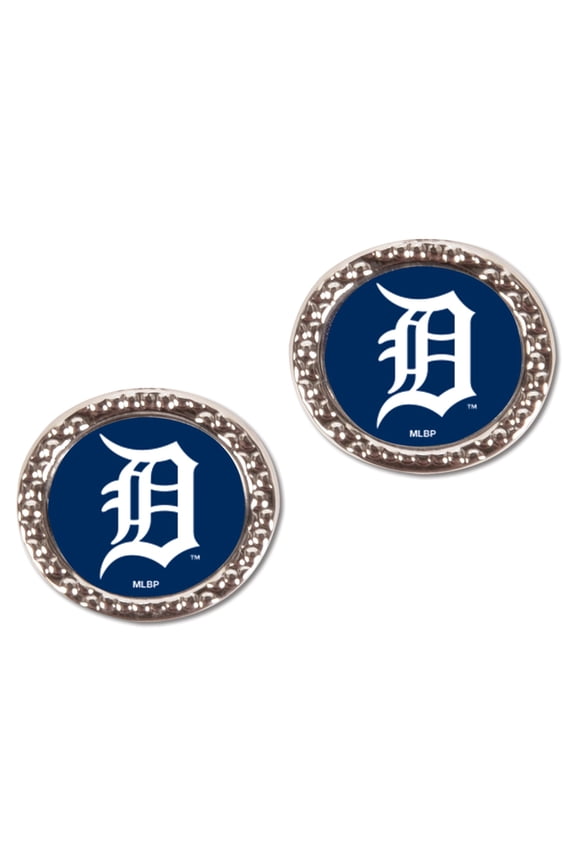Women's WinCraft Detroit Tigers Round Post Earrings