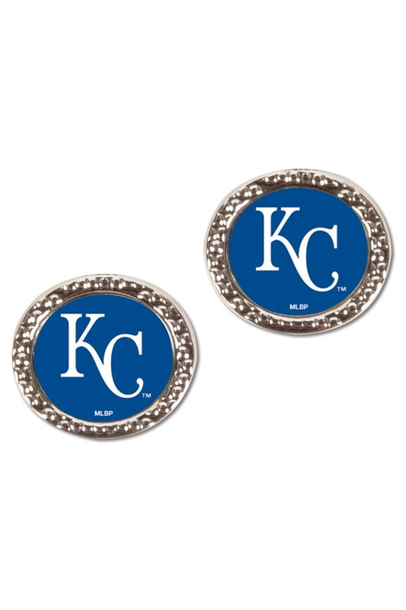 Women's WinCraft Kansas City Royals Round Post Earrings