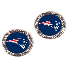Women's WinCraft New England Patriots Round Post Earrings