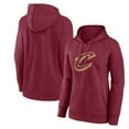 thumbnail image 1 of Women's Wine Cleveland Cavaliers Team Primary Logo Pullover Hoodie, 1 of 3