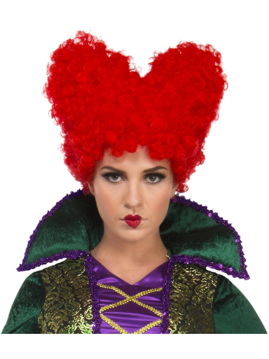 Red wig fancy dress deals