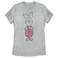thumbnail image 1 of Women's Winnie the Pooh Piglet Sketch Graphic Tee Athletic Heather 2X Large, 1 of 4