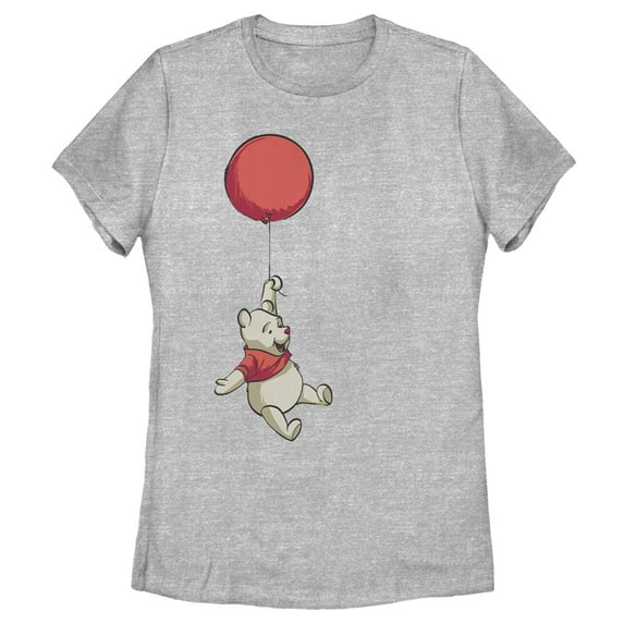Women's Winnie the Pooh Taking Flight Graphic Tee Athletic Heather 2X Large