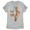thumbnail image 1 of Women's Winnie the Pooh Tigger Graphic Tee Athletic Heather X Large, 1 of 4