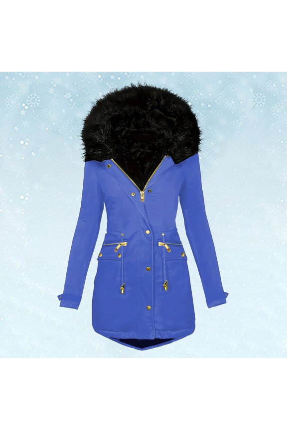 Women's Winter 2024 New Zipper Hat Padded Jacket M Girls Cold Weather Jacket Wool for Women plus Size for Women Lightweight down Jacket Women Maternity Coats Jackets Vests Warmest Jacket Women Large