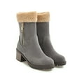 thumbnail image 1 of Women's Winter Boots, Ankle Boots with Chunky Heel for Warm & Comfortable Snow Outdoor Wear, 1 of 9