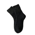 thumbnail image 1 of Women's Winter Boots Socks Thick Warm Cozy Crew Socks Solid Color Gifts, 1 of 5