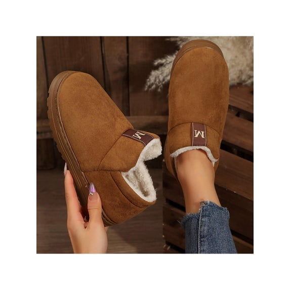 Women's Winter Boots - Soft Fleece Lining for Warmth, Durable Rubber Outsole, Stylish Short Boot Design - Perfect for Cold Weather