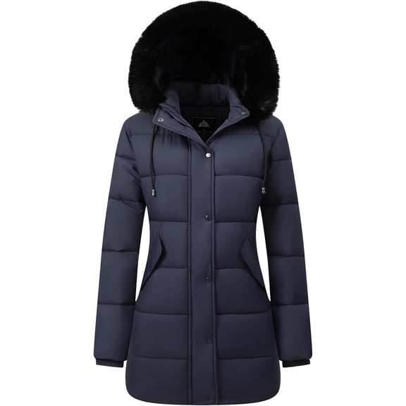 Women's Winter Coat Long Waterproof Parka - Warm Snow Jacket for Women,Windproof Winter Jacket for Cold Weather
