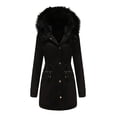thumbnail image 1 of Women's Winter Coat Warm Puffer Jacket Waterproof Winter Parka Coat with Hood, 1 of 4