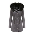 thumbnail image 1 of Women's Winter Coat Warm Puffer Jacket Waterproof Winter Parka Coat with Hood, 1 of 9
