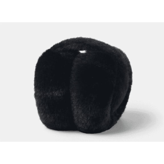 Women's Winter Earmuffs, Foldable, No Adjustable, Soft Polyester Fleece Ear Warmers with Stretchy Fit Perfect