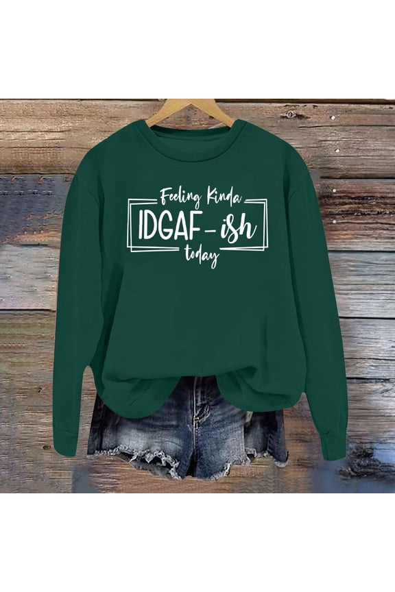 Women's Winter Fashion Sweatshirt Festive Christmas Print Round Neck Top Girls Crop Top Sweatshirt 2002 Sweatshirt Women Going Out Tops Women Sweatshirt Dressy Zipper Sweatshirts Women Winged