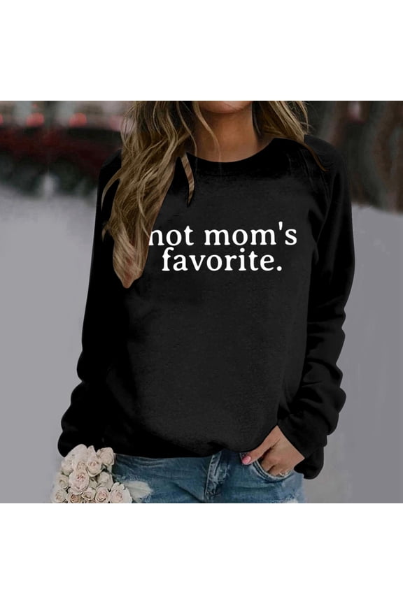 Women's Winter Fashion Sweatshirt Festive Christmas Print Round Neck Top Winged Long Sleeve Cute Sleeve Light Sweatshirt Ladies Zippe Hoodies Active Jacket Women Fuzzy Pullover Women Fashion Sleeve