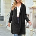 thumbnail image 1 of Women's Winter Fashion Trench Coat Windbreaker Double Breasted Overcoat Long Sleeve, 1 of 7