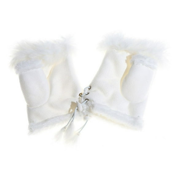 Women's Winter Fingerless Gloves Soft Warm And Stylish Lined Mittens