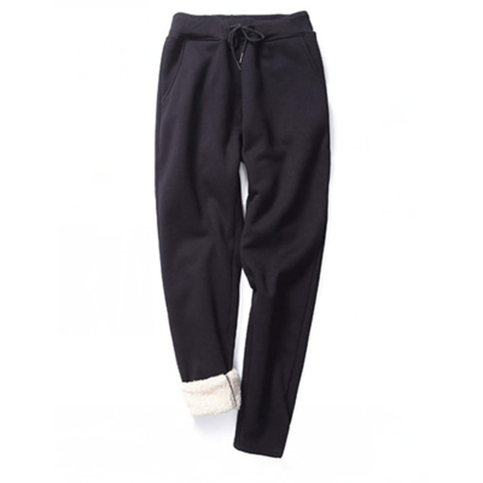 Threaded Pear Greta Elastic High Waist Drawstring Sweatpants