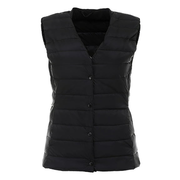 Women's Winter Hooded Vest Thin And Light Down Coat Casual Down Coat Slim Gilet Quilted Jacket Dark Coats Women plus Size Coats plus Size down Jackets Long Oversize Coat Womens Heavy Winter Coat plus