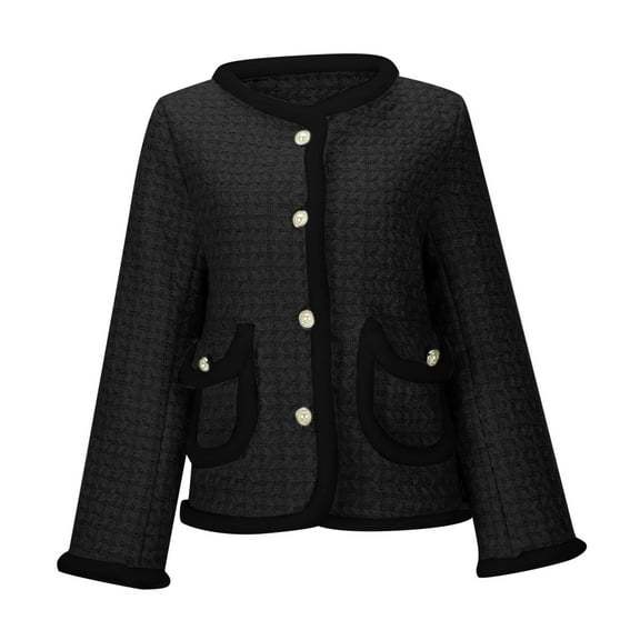 Women's Winter Lamb's Wool Coat Fashionable Elegant Floral Texture Thickened Jacket Coarse Thin Top Outerwear