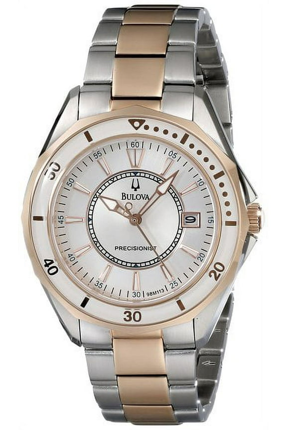 Women's Winter Park 98M113 White Stainless-Steel Analog Quartz Fashion Watch
