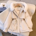 thumbnail image 1 of Women's Winter Parka Jacket with Faux Fur Hood, Warm and Stylish Waterproof Coat for Cold Weather, 1 of 4
