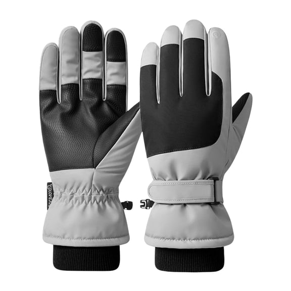 Women's Winter Ski Gloves Household Plus Warm Bike Riding Gloves Screen Gloves