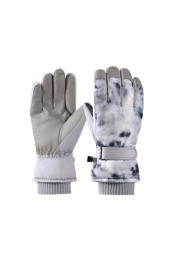 Women's Winter Ski Gloves - Waterproof Thermal Insulated Gloves for Girls & Adults, Cold Weather Snowboarding and Outdoor Activities