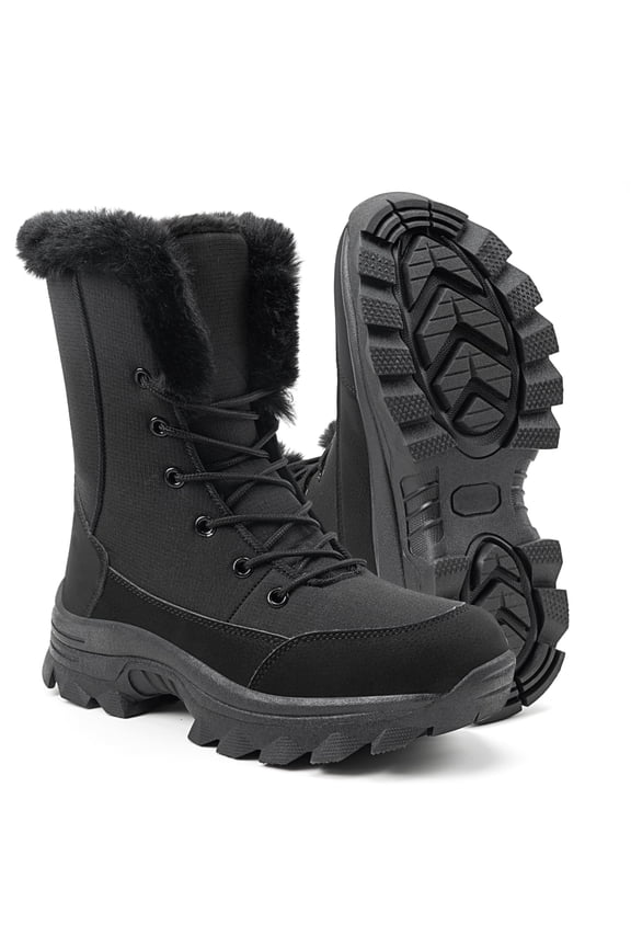 Snow Boots For Women , Warm waterproof snow boots