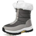 thumbnail image 1 of Women's Winter Snow Boots - Lightweight Waterproof Booties for Skiing & Outdoor Activities, 1 of 12