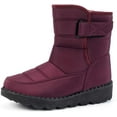thumbnail image 1 of Women's Winter Snow Boots - Slip-On Shoes with Thick Anti-Slip Sole for Cold Weather, Outdoor & Casual Wear, 1 of 13