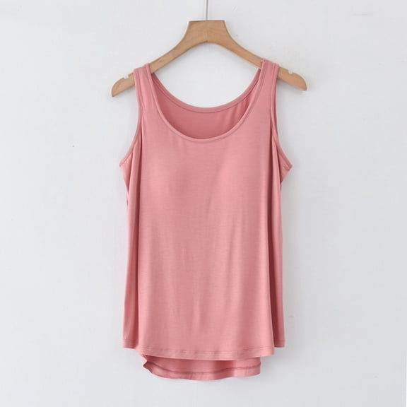 Women's Winter Solid Color Round Neck Sleeveless Casual Comfortable Loose Fit Tank Top For Layering