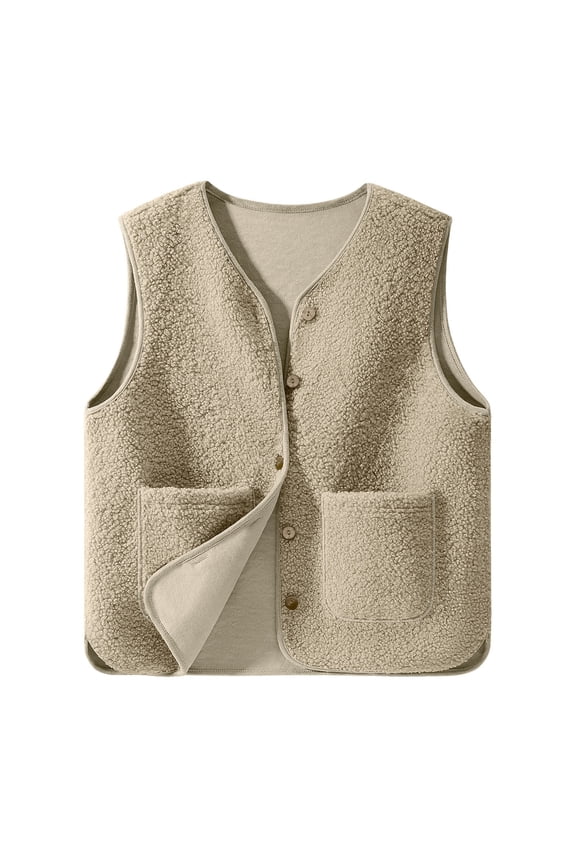 Women's Winter Style Front and Back Two Strands Coat Jackets Coats Outerwear Casual Daily Wear Travel Dating Fashion Essential Gift for Women | CSEONE,Beige L