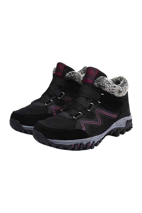 Women's Winter Thermal Boots Warm Hiking Comfy Snow Boots Sneakers Walking Shoes